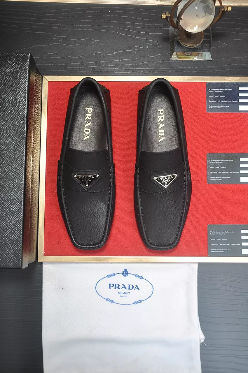 prada cuir chaussures pour homme s_1274ab31